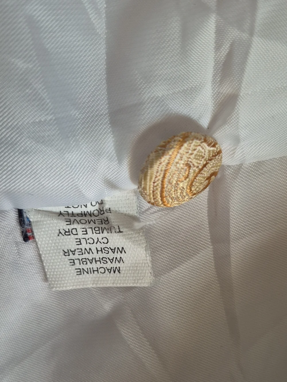 Men's Gold Paisley Dress Vest by Jean Yves Paris